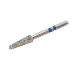 Dental Zirconia Cutting Bur Diamond Burs Round End Taper Z856 Friction Grip FG