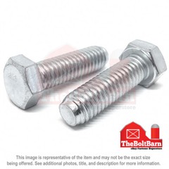 M10-1.5 Class 8.8 Hex Cap Screw Bolts COARSE Thread USS Zinc (Pick Length & Qty)