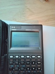 Hewlett Packard HP 48SX Graphing Calculator With Case Tested W Guide
