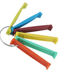 Colored Comb Straightener Fcr6 Comb Repair Clean Brush Set