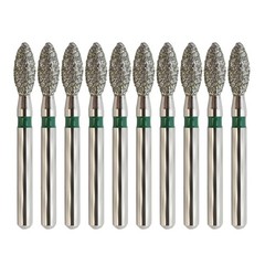 Multi-Use Dental Football Diamond Burs Egg 368/023C Coarse Grit Friction Grip