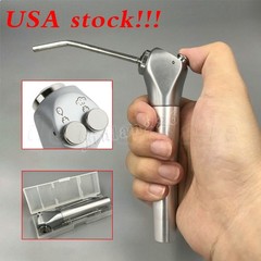 Dental Air Water Syringe Triple 3-Way Spray 2 Nozzle Tips Handpiece Autoclavable