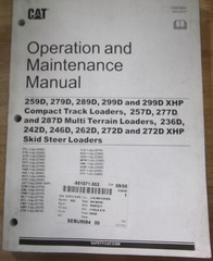 CATERPILLAR 236D 242D 246D 259D 262D 272D 277D 297D OPERATION MAINTENANCE MANUAL