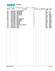 Kubota BX2230D — ALL PRODUCT INDEX Manual Guide — 261 Pages — USA Made