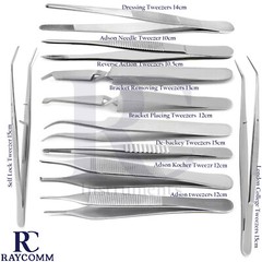 Surgical Dental Bracket Tissue Forceps Medical Nursing Dressing Tweezers CE