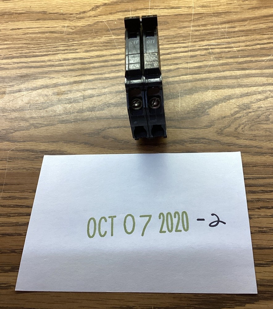 Used General Electric THQP250 GE Plug-In 50-Amp 2-Pole 120/240 Circuit Breaker