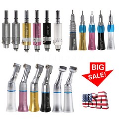 Dental low slow speed straight handpiece/ contra angle/ air motor fit NSK E-type