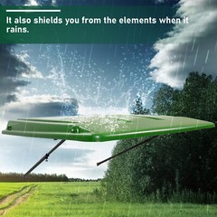 Green Top Tractor Canopy For 1 1/2″ x 3″, 2″ x 2″ or 2″ x 3″ ROPS