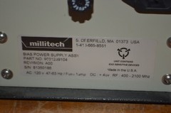 Millitech Bias / CPE Power Supply Part #: 9031239104