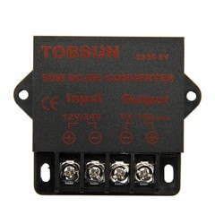 12V 24V to 5V 10A 50W Converter DC to DC Voltage Reducer Step Down Regulator
