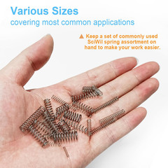 390pc Compression Spring Assortment Kit 28 Sizes Stainless Steel Small Springs