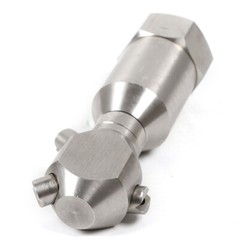 Stainless Rotating Jet Spraying Washing Nozzle Tank Barrel Pipeline Clean 1/2”