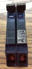 Used General Electric THQP250 GE Plug-In 50-Amp 2-Pole 120/240 Circuit Breaker