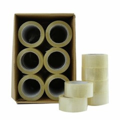 72 Rolls 2″x110 Yards(330′ ft) Box Carton Sealing Packing Package Tape Clear