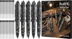 5 Pack Self Defense Military Tactical Pen, Heavy Duty EDC Metal Pen with Tung…