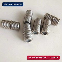EZYUMM 6-Pack Coaxial Cable Connector, F-Type Female to Female RG6 Coax Extender
