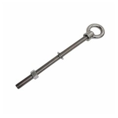Marine Grade T316 Stainless Shoulder Eye Bolt 3/4″ x 12″, 4,700 lb WLL