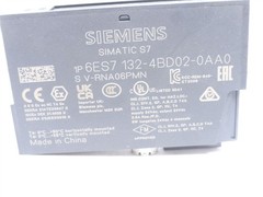245807 New-No Box; Siemens 6ES7-132-4BD02-0AAO I/O Module; 24VDC; 1/2A