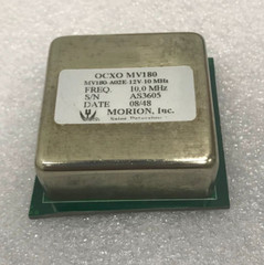 1* Sine Wave OCXO Crystal Oscillator Morion Double Oven MV180 10Mhz 10.000M 12V