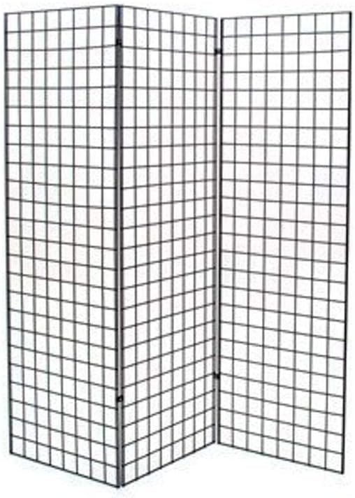 – Commercial Grade Gridwall Art Display Panels – Z Unit Includes Three 2′ X 6′