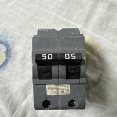 FPE Federal Pacific Stab‑Lok 50 Amp 2‑Pole Breaker 240V Type 2P | Used