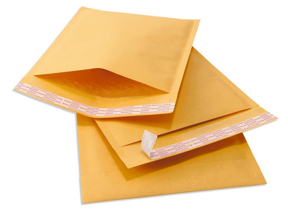 100 #0 TUFF Kraft Bubble Mailers 6×10 Self Seal Padded Envelopes 6 x 10