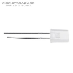 50 X 2x5x7 mm Ultra Bright Water Clear Red Rectangle LED Light Emitting Diode