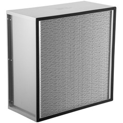 VEVOR HEPA Filter Replacement Pleated Air Filter 24x24x11.5in Galvanized Frame