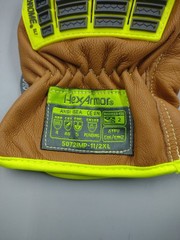 HexArmor Chrome SLT 5072IMP Goatskin Work Gloves ~ Size: 11/XXL
