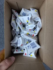 100 Pack of E-A-R Express Pod Plugs 3M Reusable Foam Ear Shape 25 Db 321-2200