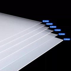 Polypropylene Plastic Sheet Thick 0.3mm to 2mm Translucent Plastic Frosted Sheet