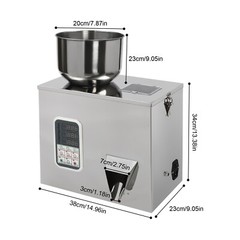 1-100g Automatic Filling Machine Particle Package Weighing Filler Dispenser 180W