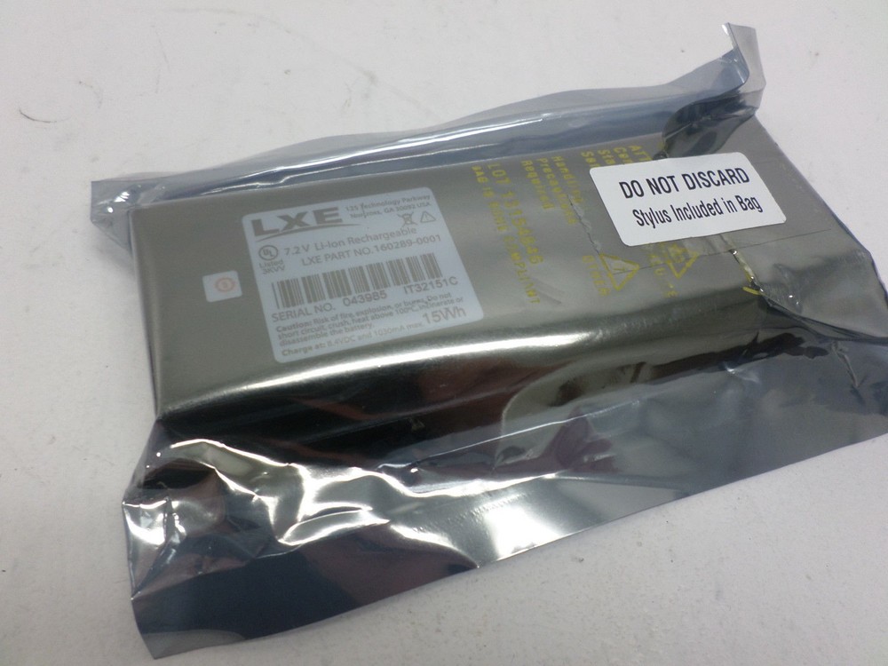 LXE 160289-0001 Oem Rechargeable 7.2V 2000mAh 30Wh Li-Ion Battery HX3 Scanner