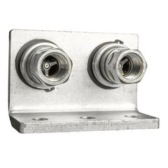 Hydraulic Quick Release Coupling Double Bracket Female 1/2” Body x 1/2” BSP