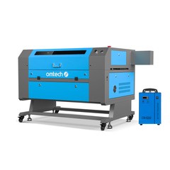 OMTech 80W 20″x28″ CO2 Laser Engraver Engraving Machine w. CW-5200 Water Chiller