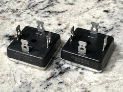 MOTOROLA MDA3504 400 Volt 35 Amp Bridge Rectifier Lot of 2 NOS Made in Mexico
