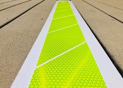 Reflective Chevron Diagonals DIY Oralite V98 Decal 4″ Tetrahedrons Oralite Shape