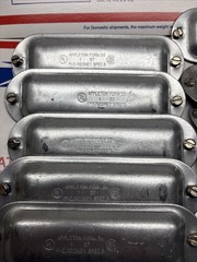 Lot Of 11 Appleton Form 35 1″ 27 Spec 5 Oz/Gedney Conduit Outlet Body Covers
