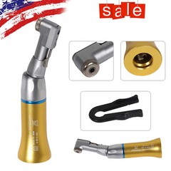 1-10 NSK Style Dental Slow Low Speed Contra Angle Handpiece Latch E-Type Golden