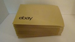 15 Kraft Padded Bubble Mailers With Black Logo 6.5″x9.25″