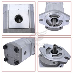 HGP-33A-F6-6R Shaft 15.87mm For Hydraulic Tandem Double Gear Pump HGP-33A-F6/6R