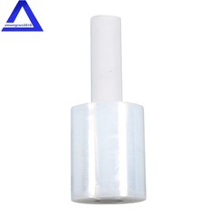 12 Rolls 5 in × 1000FT 80 Gauge Stretch Shrink Film Hand Wrap with Handle Clear