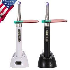 Dental Wireless Cordless LED Cure Curing Light Lamp Photopolymerizer Lamps