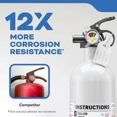 Mariner PWC Marine Fire Extinguisher for Boats, 5-B:C, 3.3 Lbs