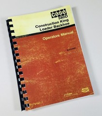 Case 580D Construction King Loader Backhoe Operators Owners Manual Ck 580 D