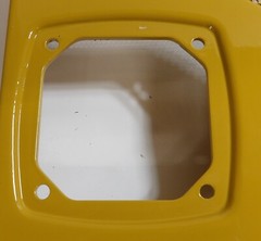 CAT 607-1819 LH Operator Cabin Door Assembly Composite Yellow