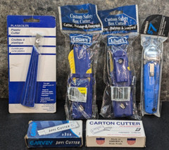 🔥Lot of New Box/Carton Cutters🔥 Lowes Easycut, S7 Safety Cutter, Box