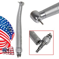 1-10 Packs Dental High Speed Turbine Handpiece with 4-Hole Quick Coupler GB4