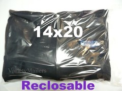 LARGE Reclosable Seal-Top Clear BIG Clothing Merchandise Storage Bags 2 Mil