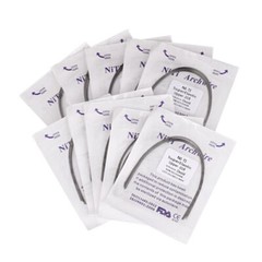 100 Packs Dental Orthodontic Super Elastic Wire Niti Round Arch Wires Ovoid Form